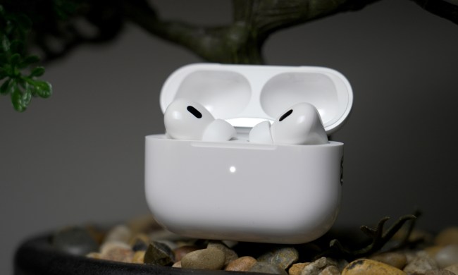 Apple AirPods Pro 2 in their USB-C and MagSafe case.