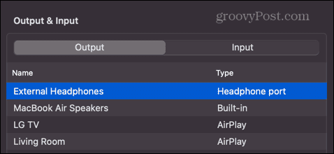 mac external headphones