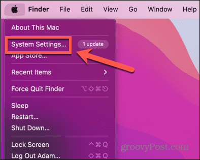mac system settings