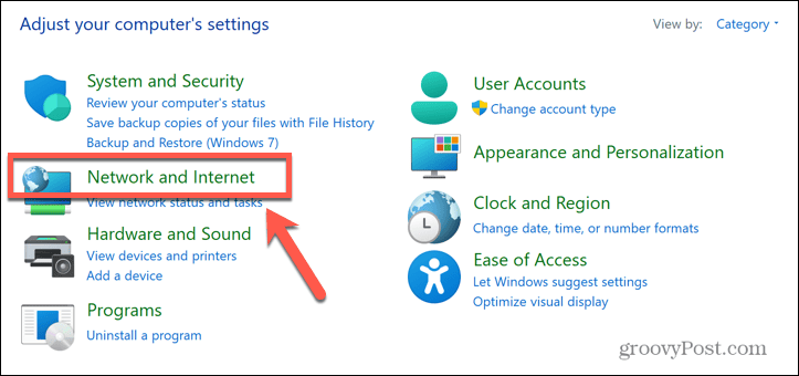 windows 11 network and internet